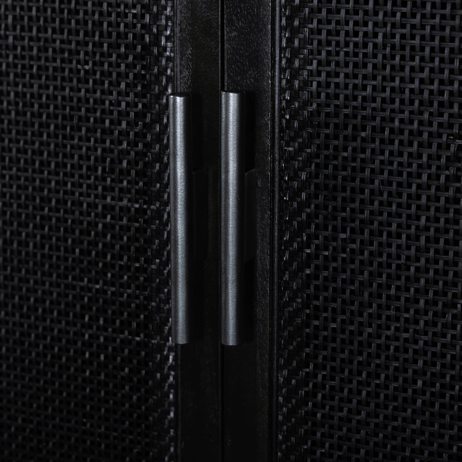 Caprice Tall Cabinet by Four Hands. Made from cane, solid mango in a modern style.