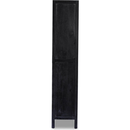 Caprice Tall Cabinet by Four Hands. Made from cane, solid mango in a modern style.