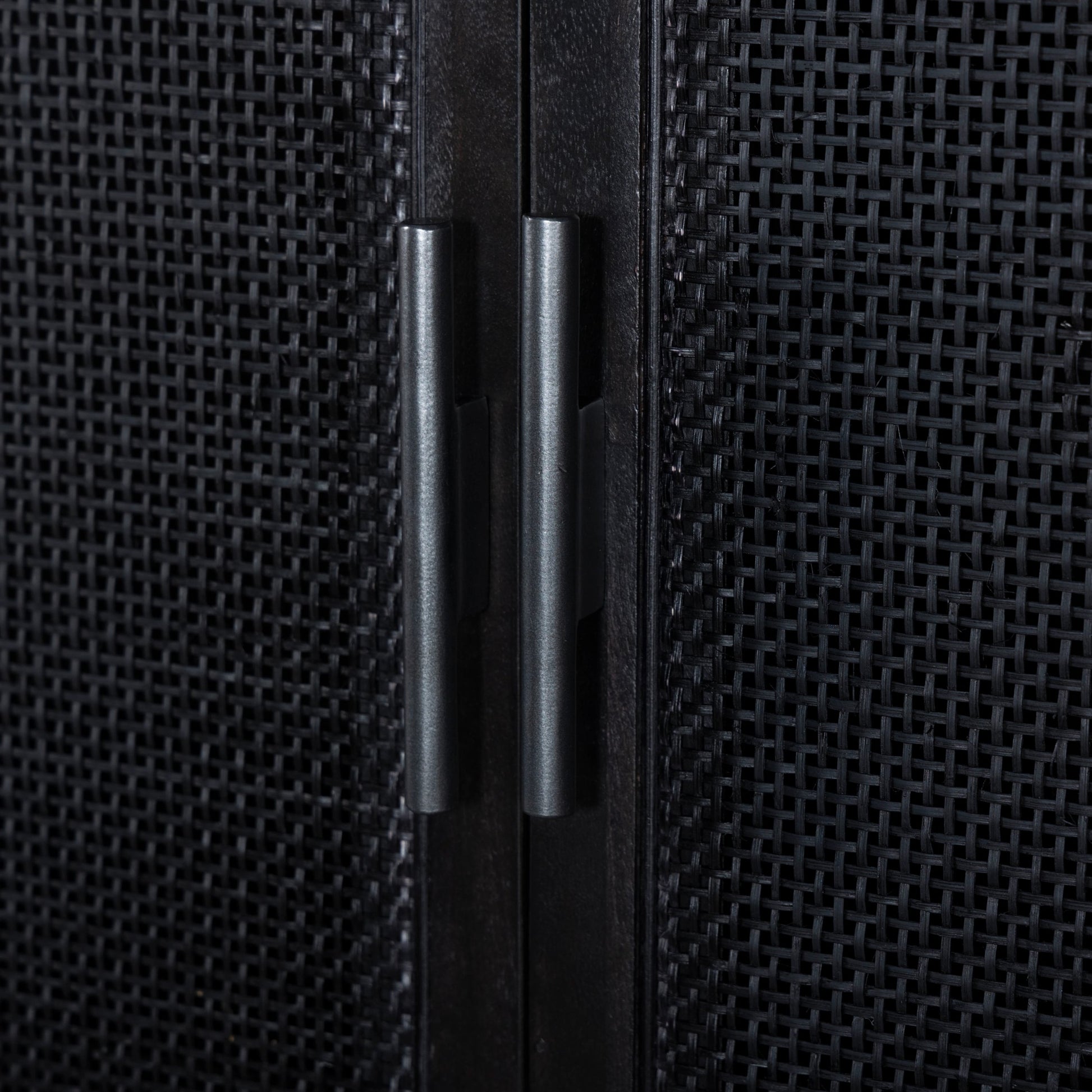 Caprice Tall Cabinet by Four Hands. Made from cane, solid mango in a modern style.