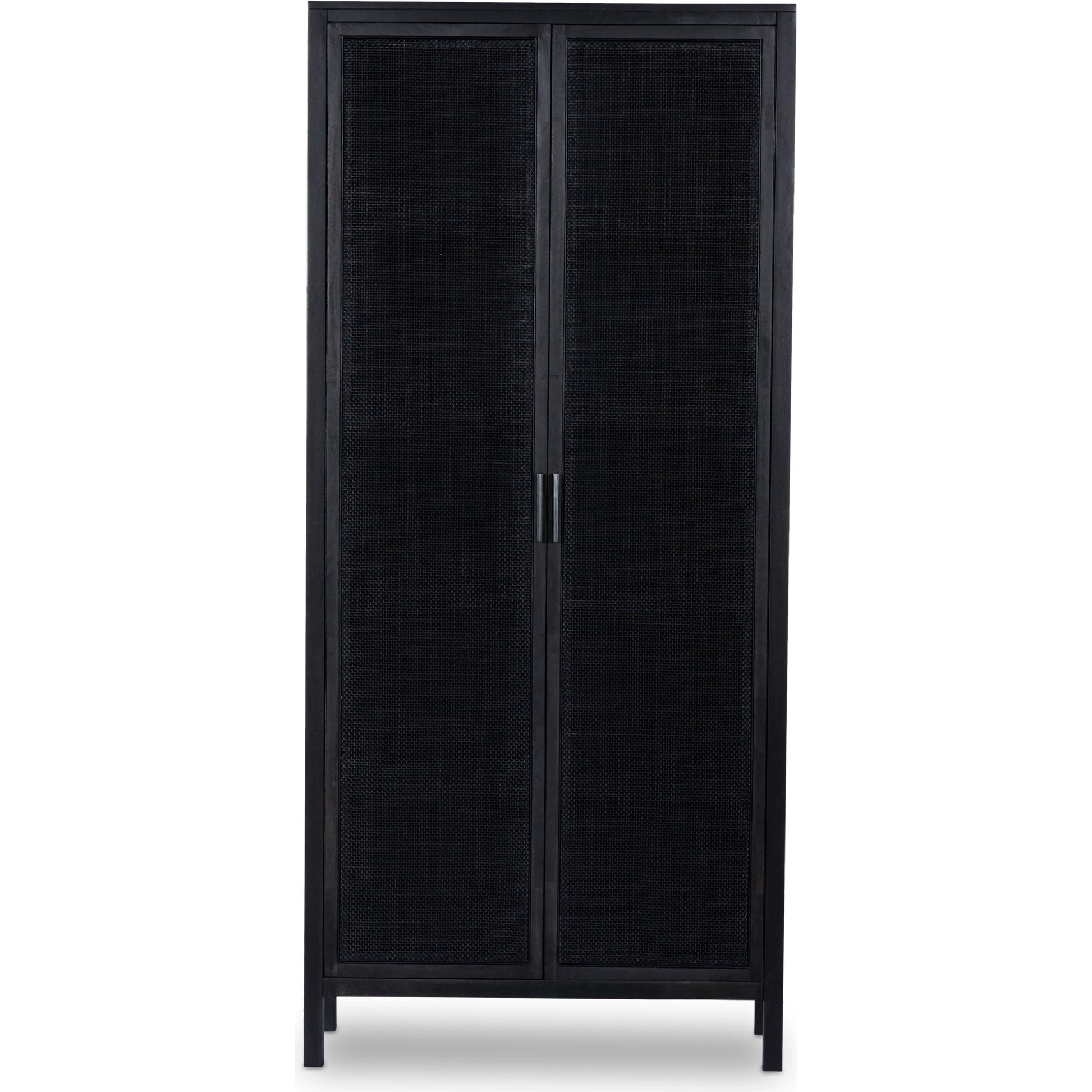 Caprice Tall Cabinet by Four Hands. Made from cane, solid mango in a modern style.