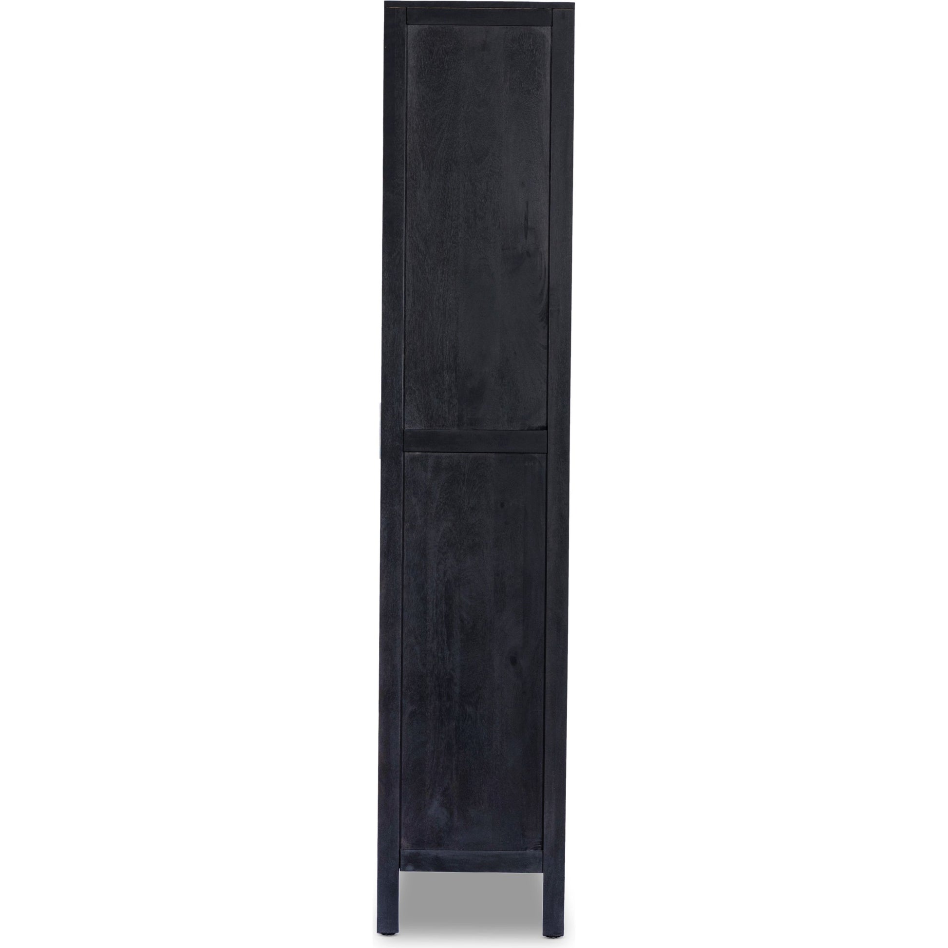 Caprice Tall Cabinet by Four Hands. Made from cane, solid mango in a modern style.