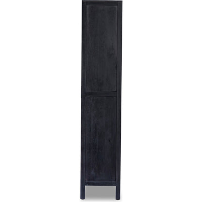Caprice Tall Cabinet by Four Hands. Made from cane, solid mango in a modern style.