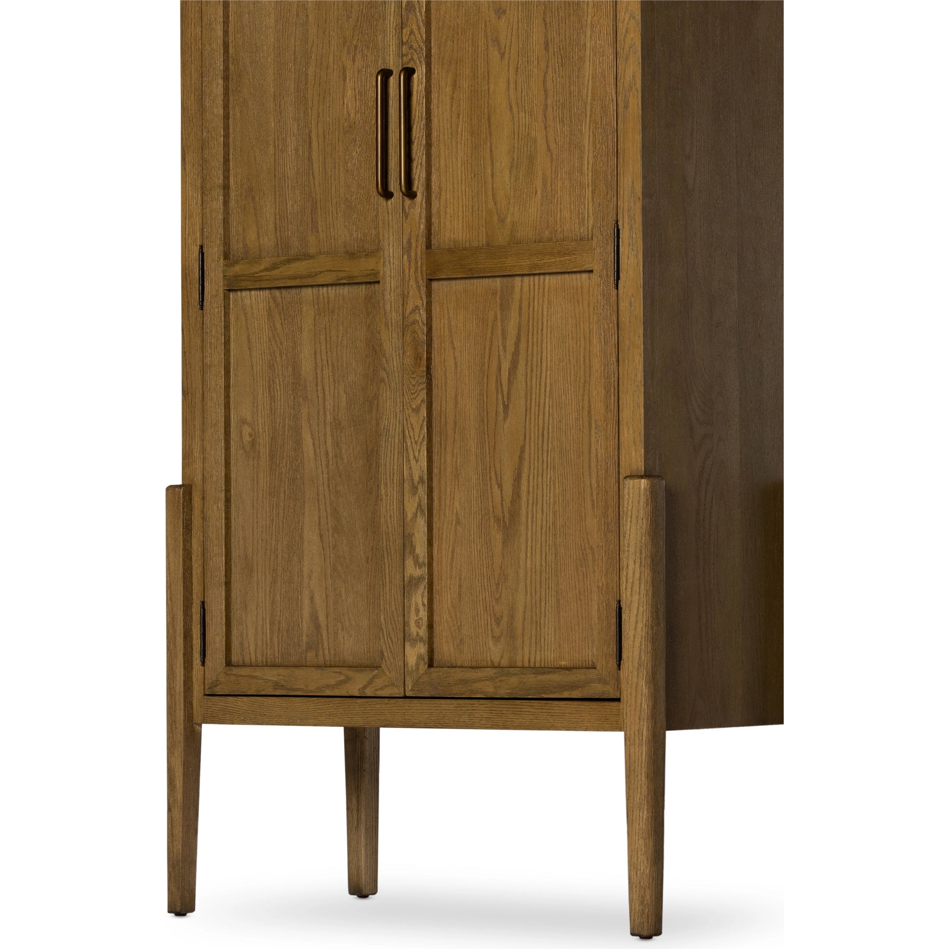Tolle Panel Door Cabinet by Four Hands. Made from solid oak, oak veneer, iron in a modern style.