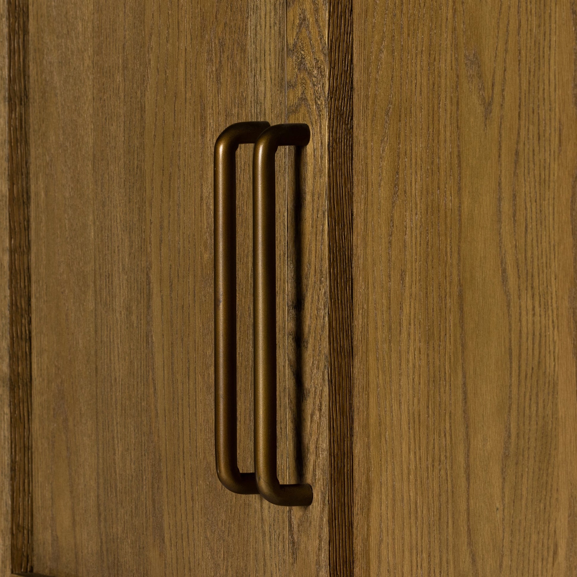 Tolle Panel Door Cabinet by Four Hands. Made from solid oak, oak veneer, iron in a modern style.