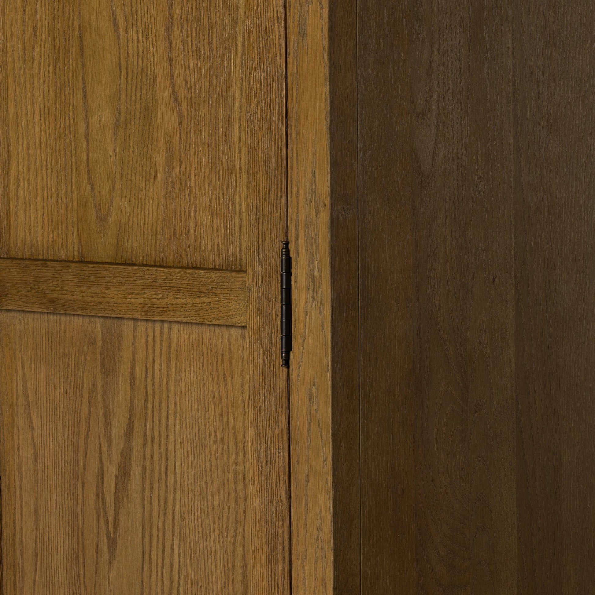 Tolle Panel Door Cabinet by Four Hands. Made from solid oak, oak veneer, iron in a modern style.