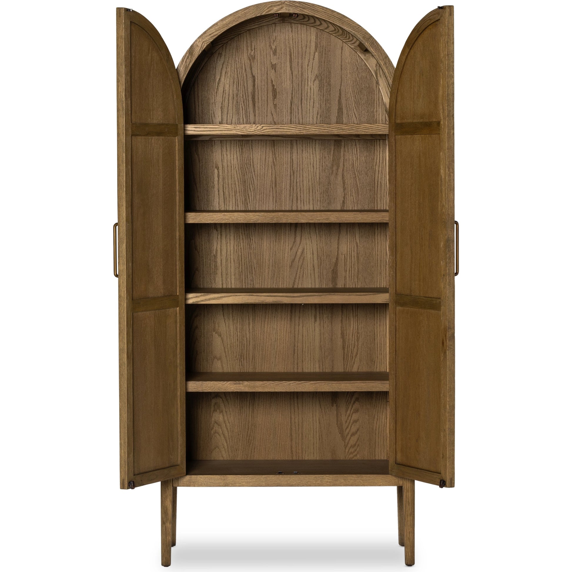Tolle Panel Door Cabinet by Four Hands. Made from solid oak, oak veneer, iron in a modern style.