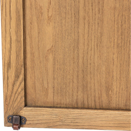 Tolle Panel Door Cabinet by Four Hands. Made from solid oak, oak veneer, iron in a modern style.
