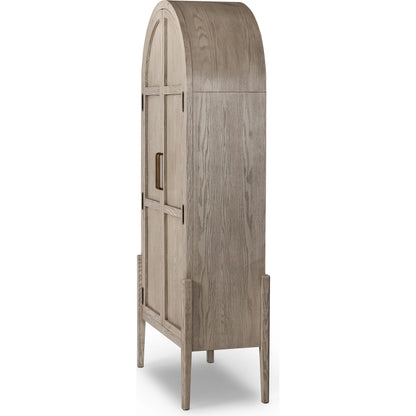 Tolle Panel Door Cabinet by Four Hands. Made from solid oak, oak veneer, iron in a modern style.
