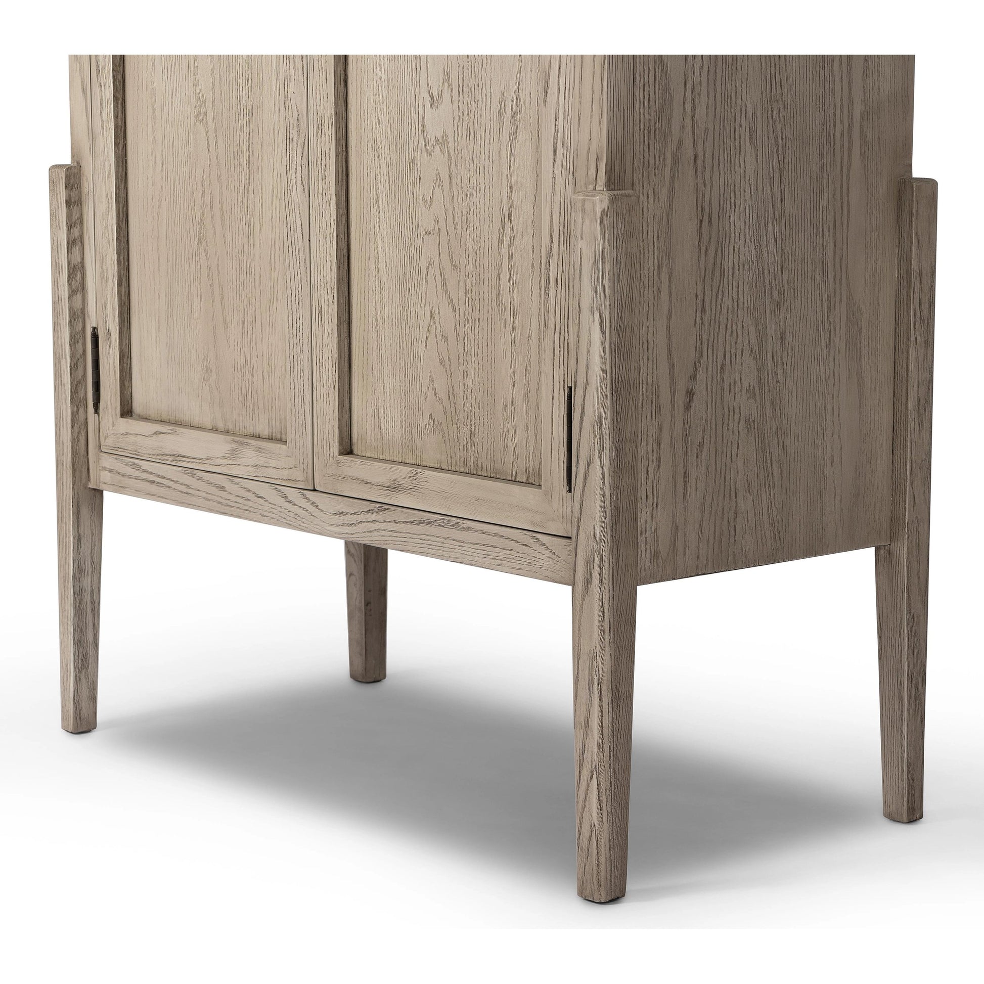 Tolle Panel Door Cabinet by Four Hands. Made from solid oak, oak veneer, iron in a modern style.