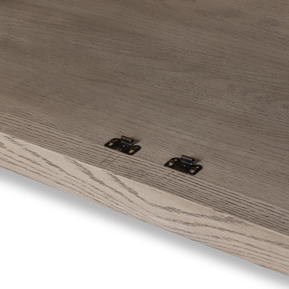 Tolle Panel Door Cabinet by Four Hands. Made from solid oak, oak veneer, iron in a modern style.