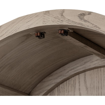 Tolle Panel Door Cabinet by Four Hands. Made from solid oak, oak veneer, iron in a modern style.