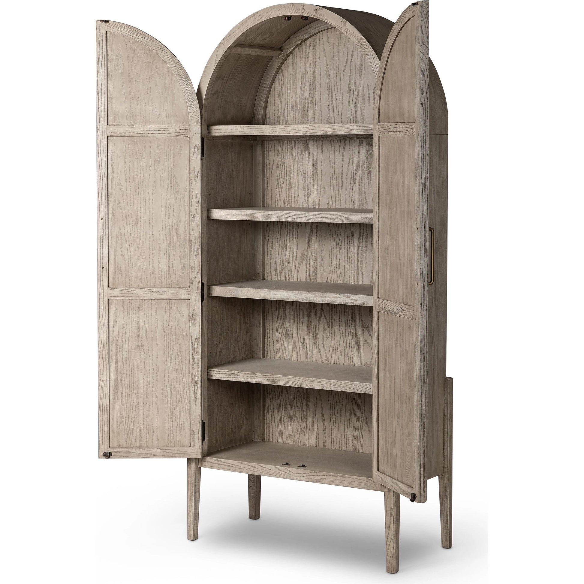 Tolle Panel Door Cabinet by Four Hands. Made from solid oak, oak veneer, iron in a modern style.