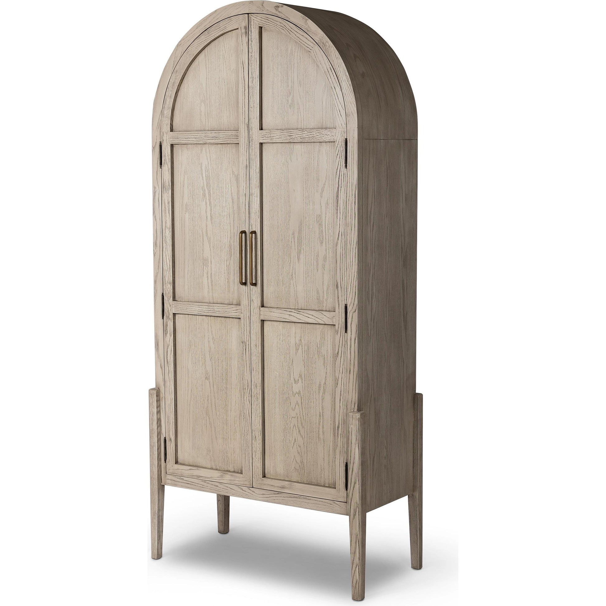 Tolle Panel Door Cabinet by Four Hands. Made from solid oak, oak veneer, iron in a modern style.