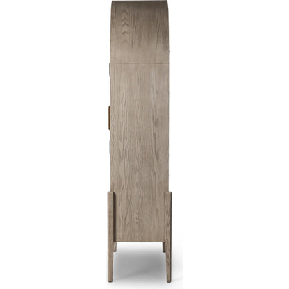Tolle Panel Door Cabinet by Four Hands. Made from solid oak, oak veneer, iron in a modern style.