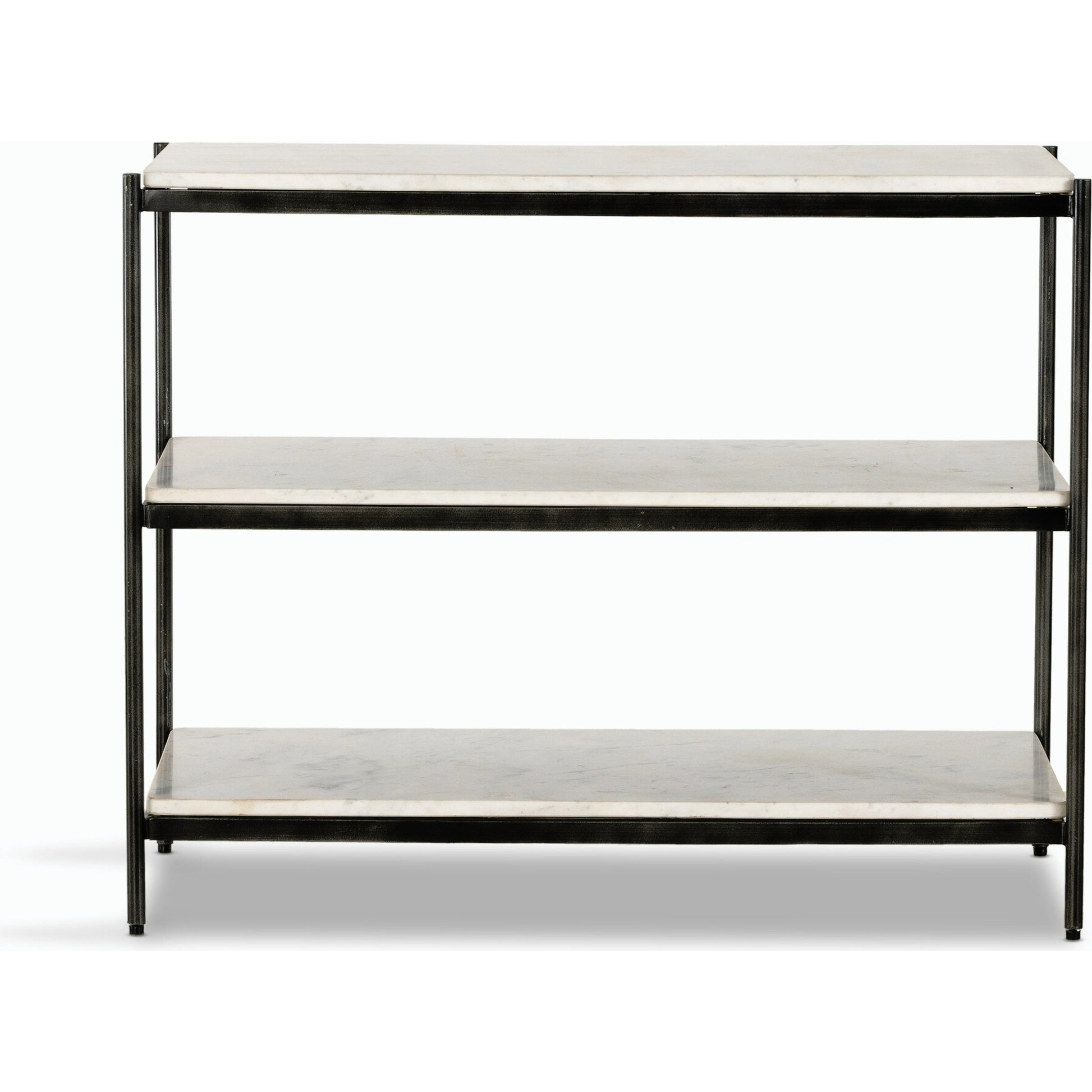 Felix Large Nightstand by Four Hands. Made from iron, solid marble in a modern style.