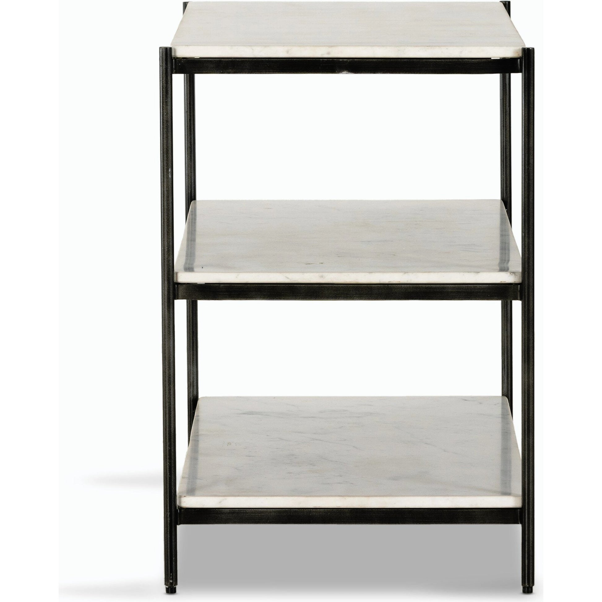 Felix Large Nightstand by Four Hands. Made from iron, solid marble in a modern style.