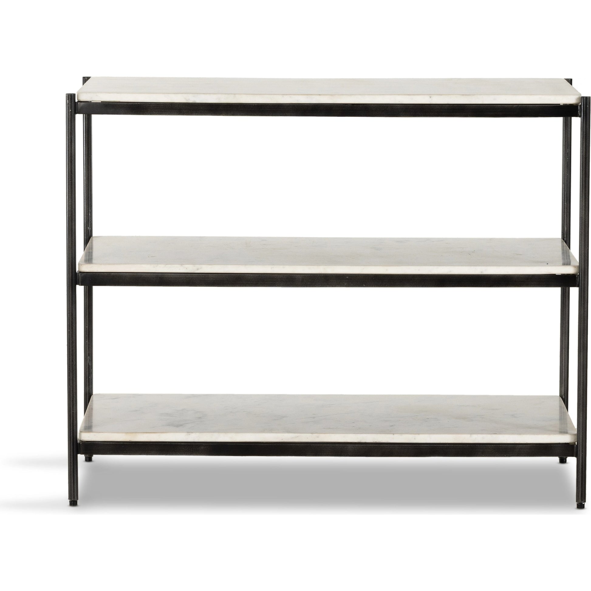 Felix Large Nightstand by Four Hands. Made from iron, solid marble in a modern style.