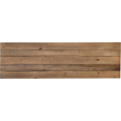 Provence Dresser with 1 Door by LH Imports in white, brown. Made from reclaimed pine in a cottage & farmhouse style.