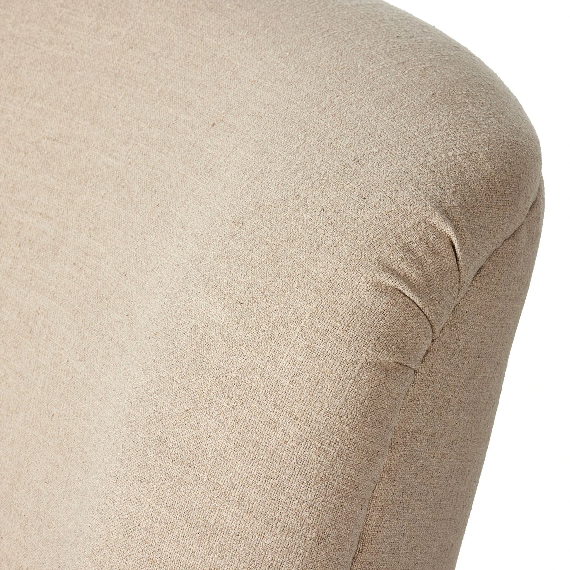 Kadon Chair by Four Hands in sheepskin camel, almond. Made from 100% polyester, solid parawood, 100% polypropylene in a transitional style.