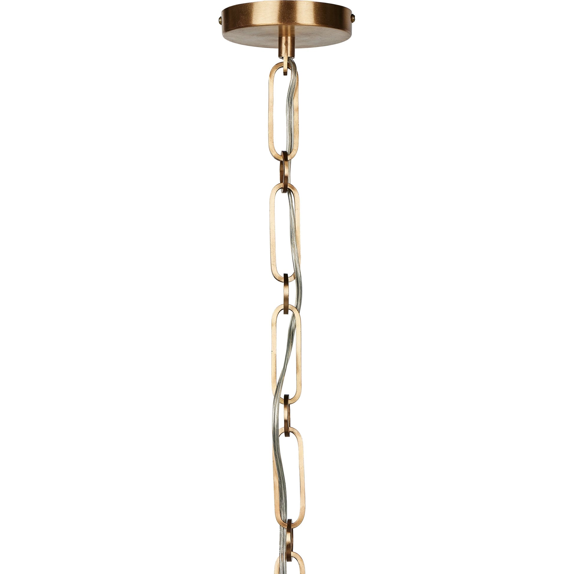 Nicholls Tapered Pendant by Four Hands in black aluminum enamel, cast brushed brass. Made from aluminum, brass, thermoplastic in a modern style.