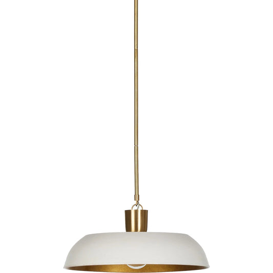 Walton Pendant by Four Hands. Made from aluminum, brass in a unique style.