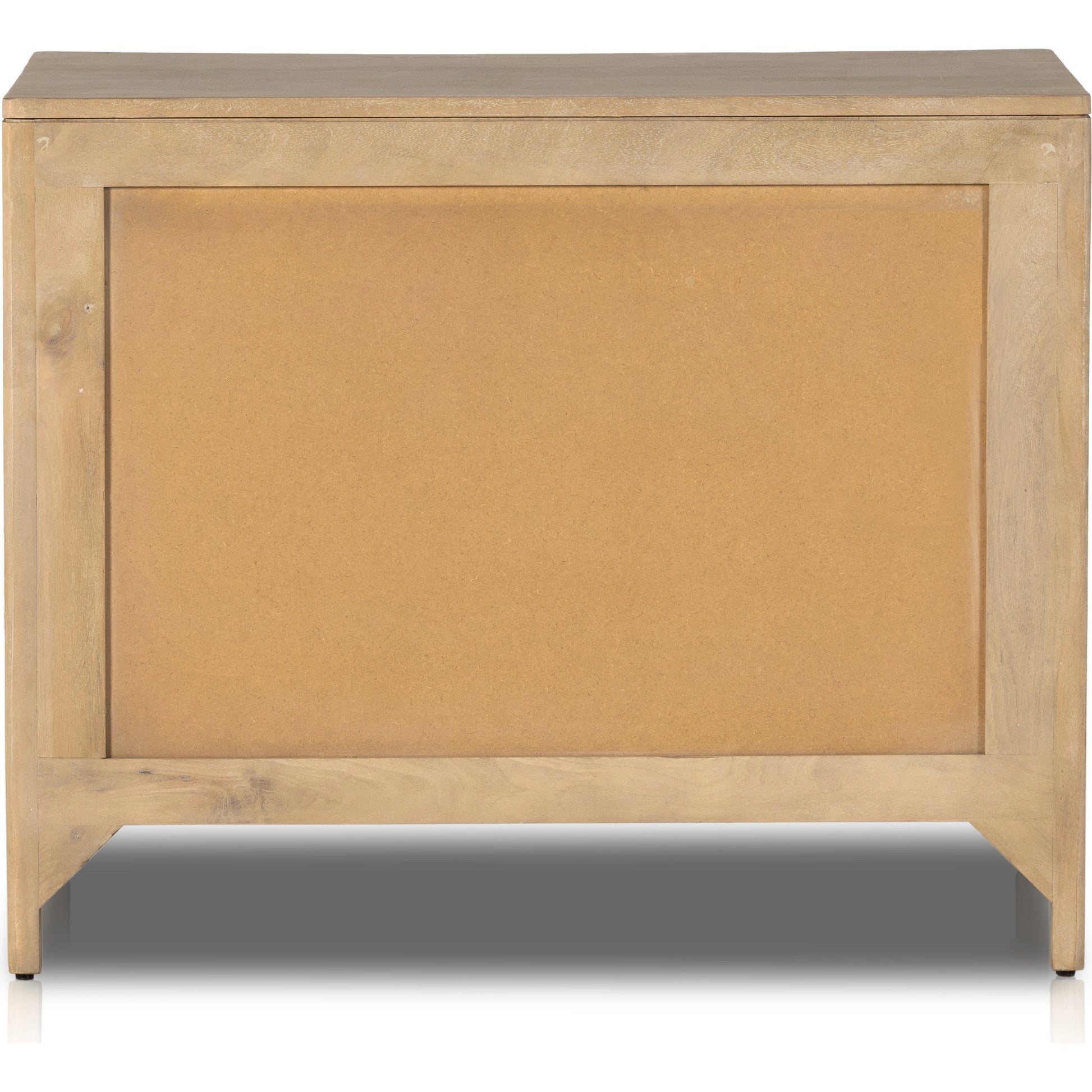 Sydney Large Nightstand by Four Hands. Made from solid mango, cane in a modern style.