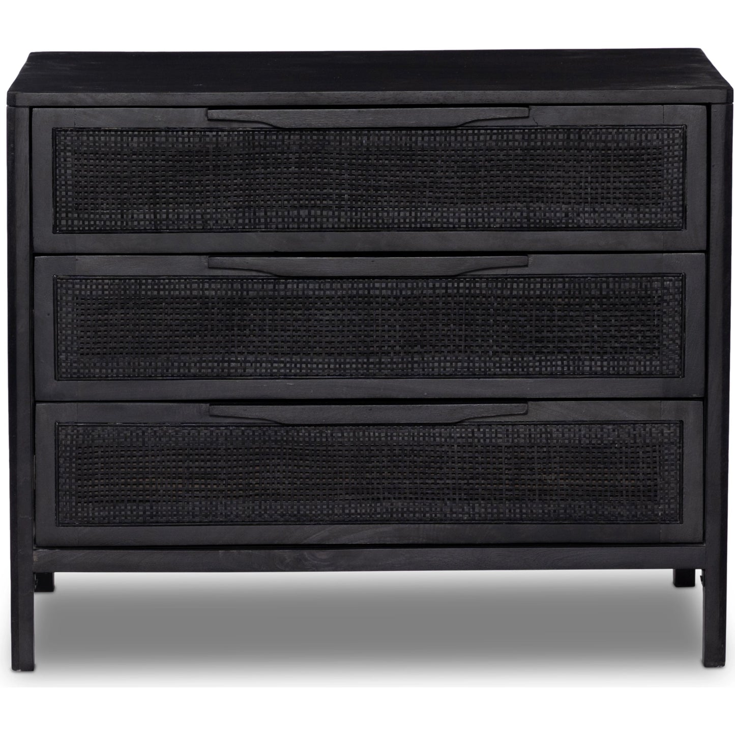 030 SI-2093958 | Additional Silo | Sydney Large Nightstand by Four Hands. Made from solid mango, cane in a modern style.