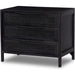Sydney Large Nightstand by Four Hands. Made from solid mango, cane in a modern style.