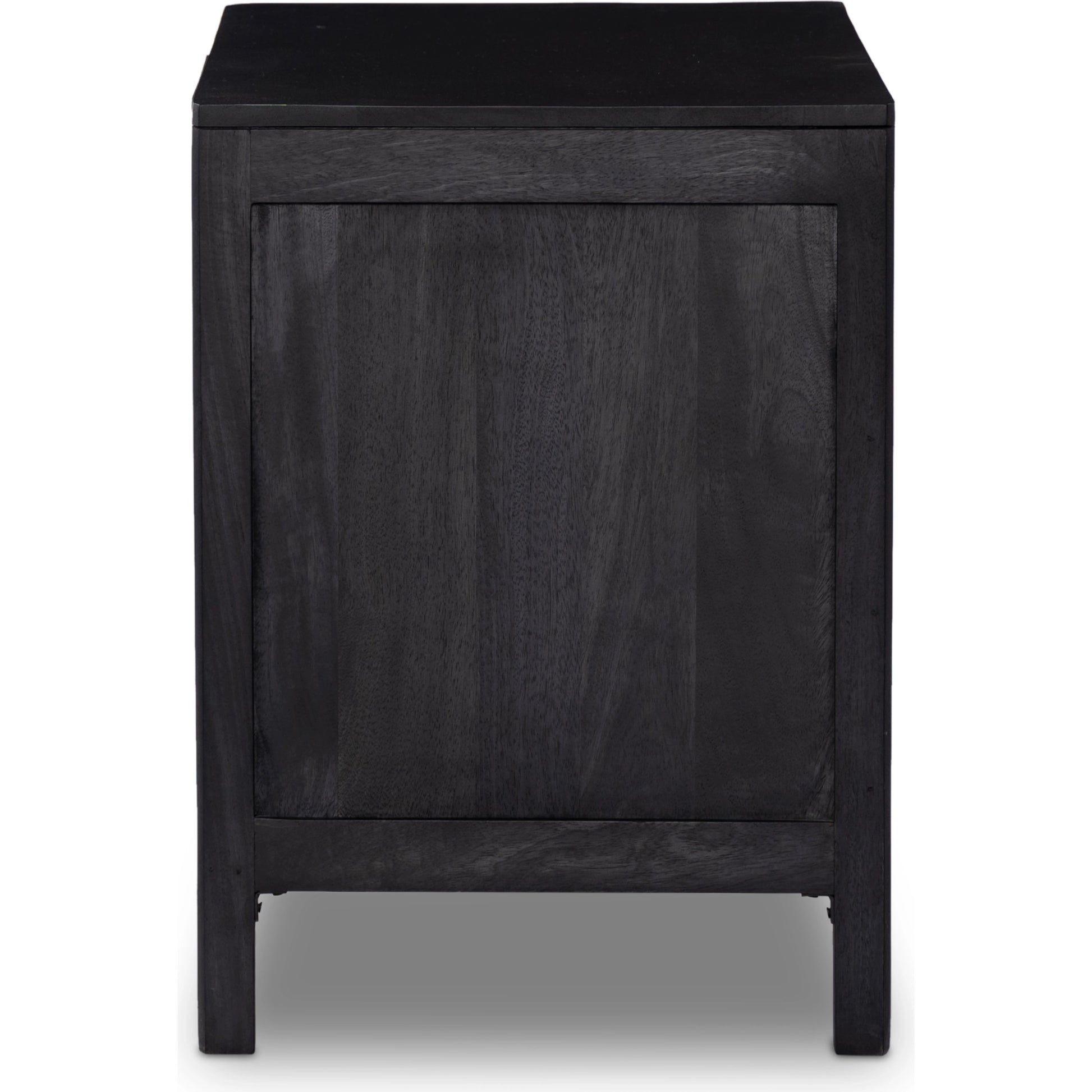 Sydney Large Nightstand by Four Hands. Made from solid mango, cane in a modern style.
