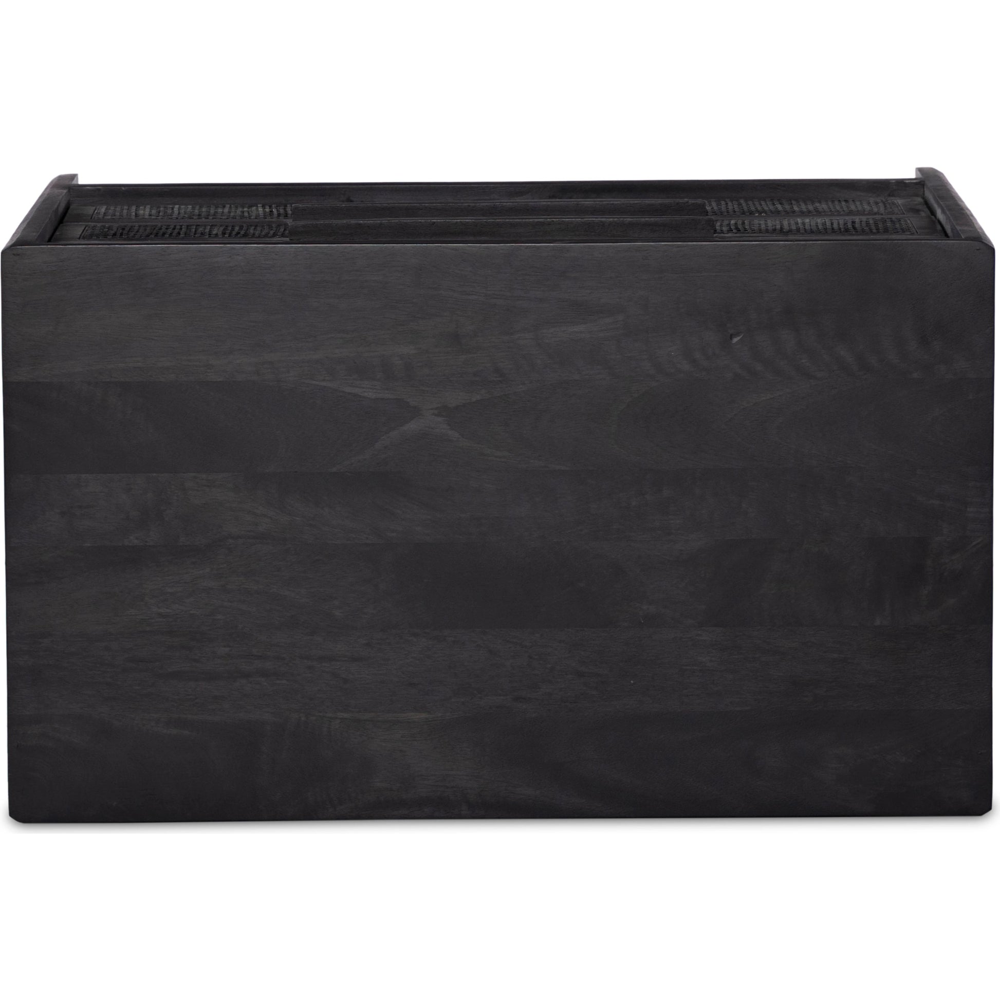 Sydney Large Nightstand by Four Hands. Made from solid mango, cane in a modern style.