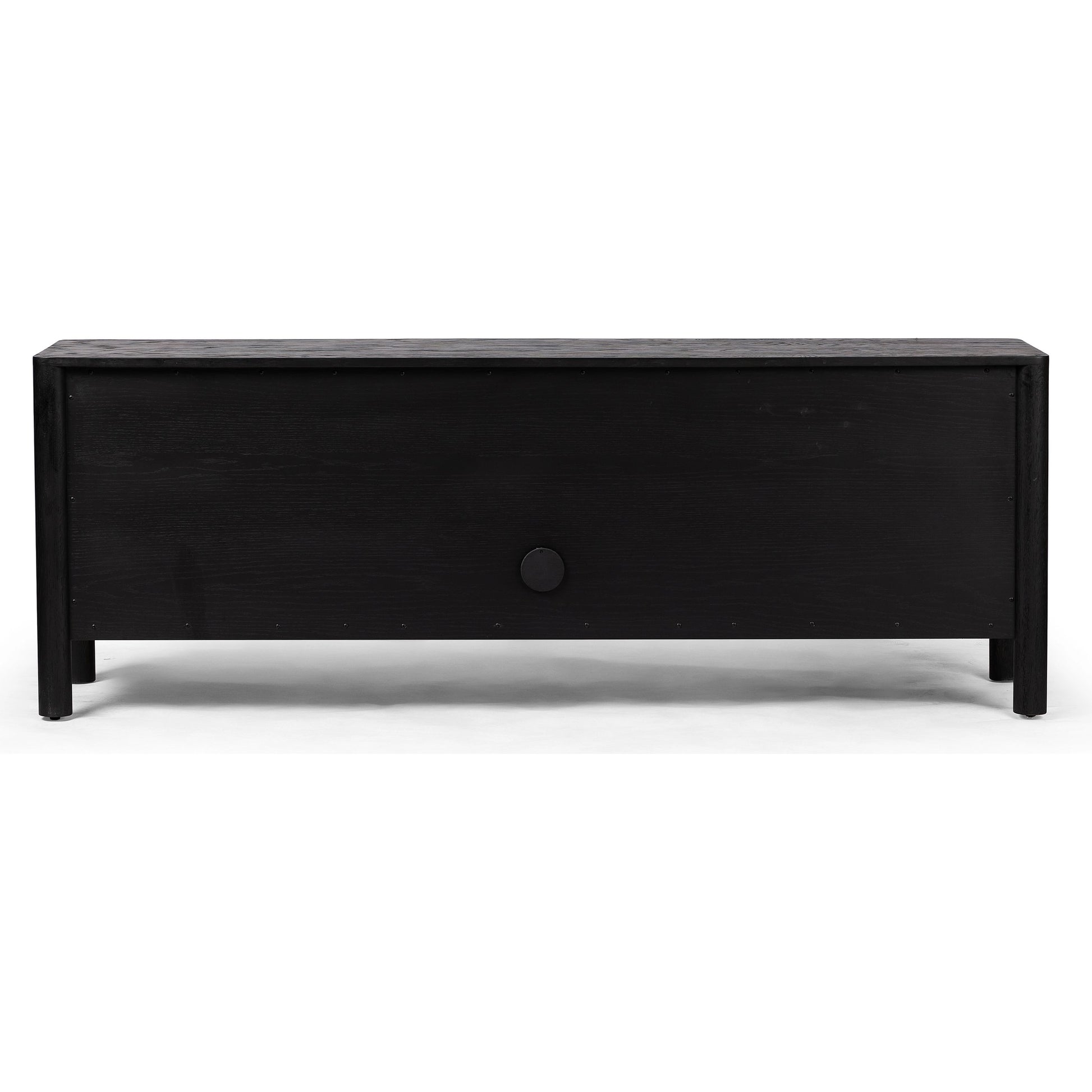 Pollard Media Console by Four Hands. Made from oak veneer, solid oak in a modern style.
