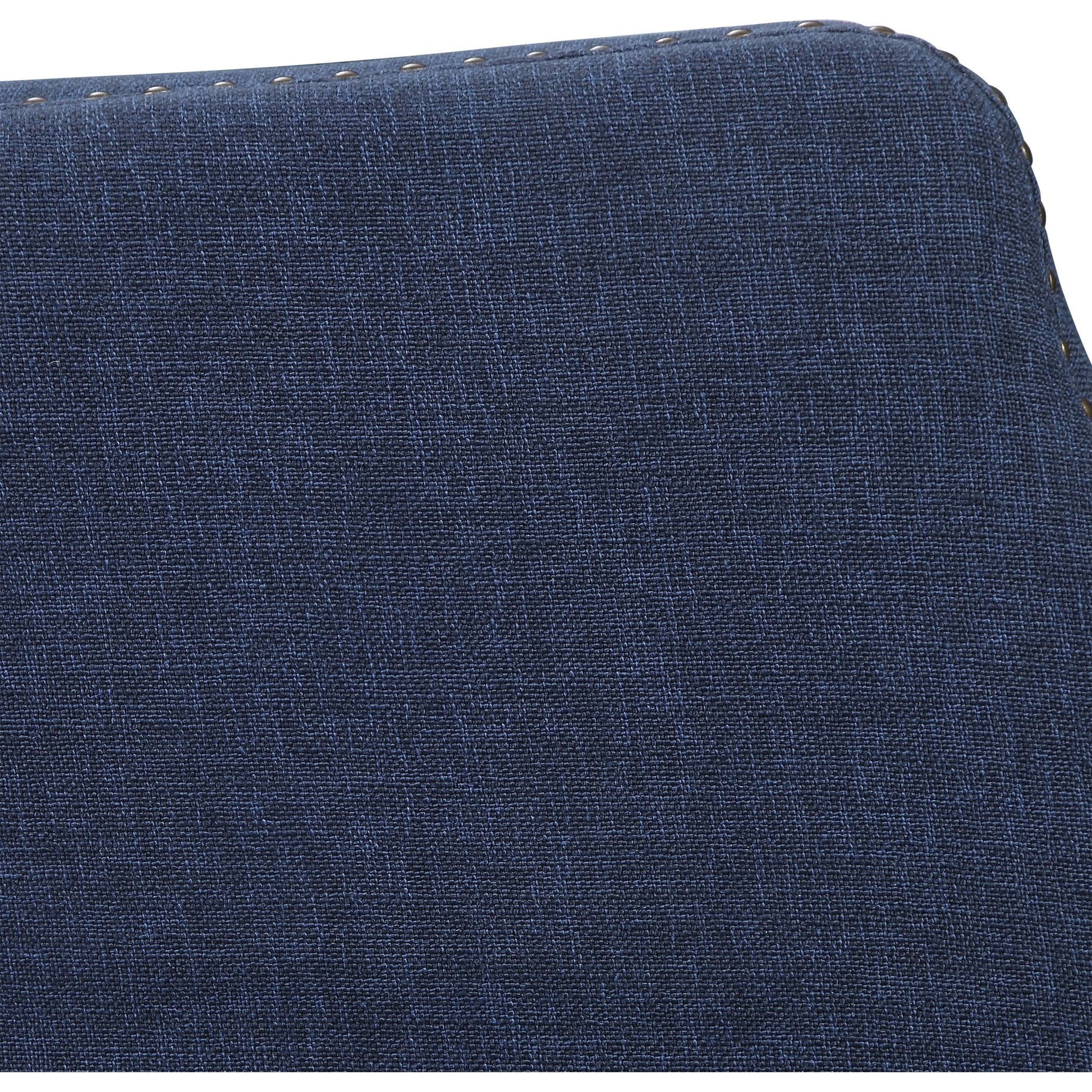 Yareena Chair by Uttermost in blue. Made from oak, plywood, foam, fabric in a transitional style.