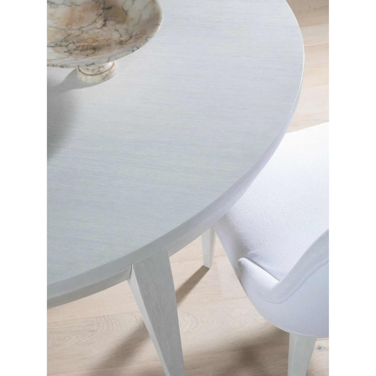 003 SI-2242553 | Closeup | Marcel Oval Dining Table by Artistica Home in inverno. Made from unique in a transitional style.