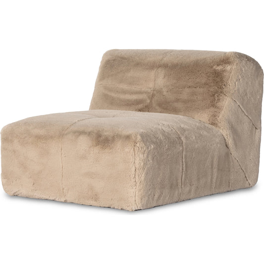 Miles Chair by Four Hands in boden pewter. Made from 100% polyester, solid ash in a modern style.