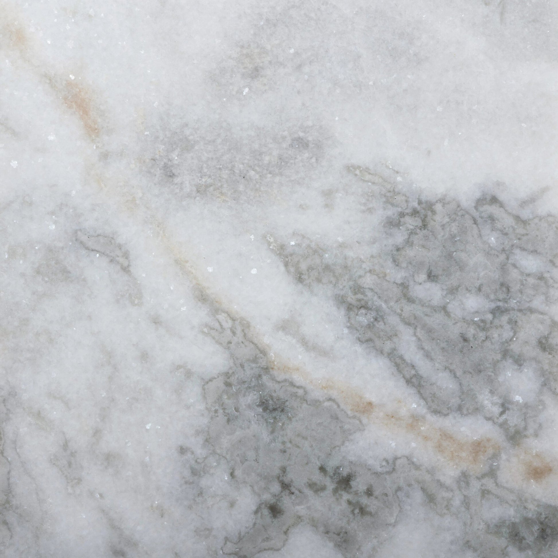 Modern Marble Pedestal by Four Hands in white, grey speckled marble. Made from solid marble, engineered hardwood in a modern style.