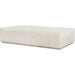 Otero Rectangular Outdoor Coffee Table by Four Hands. Made from concrete in a modern style.