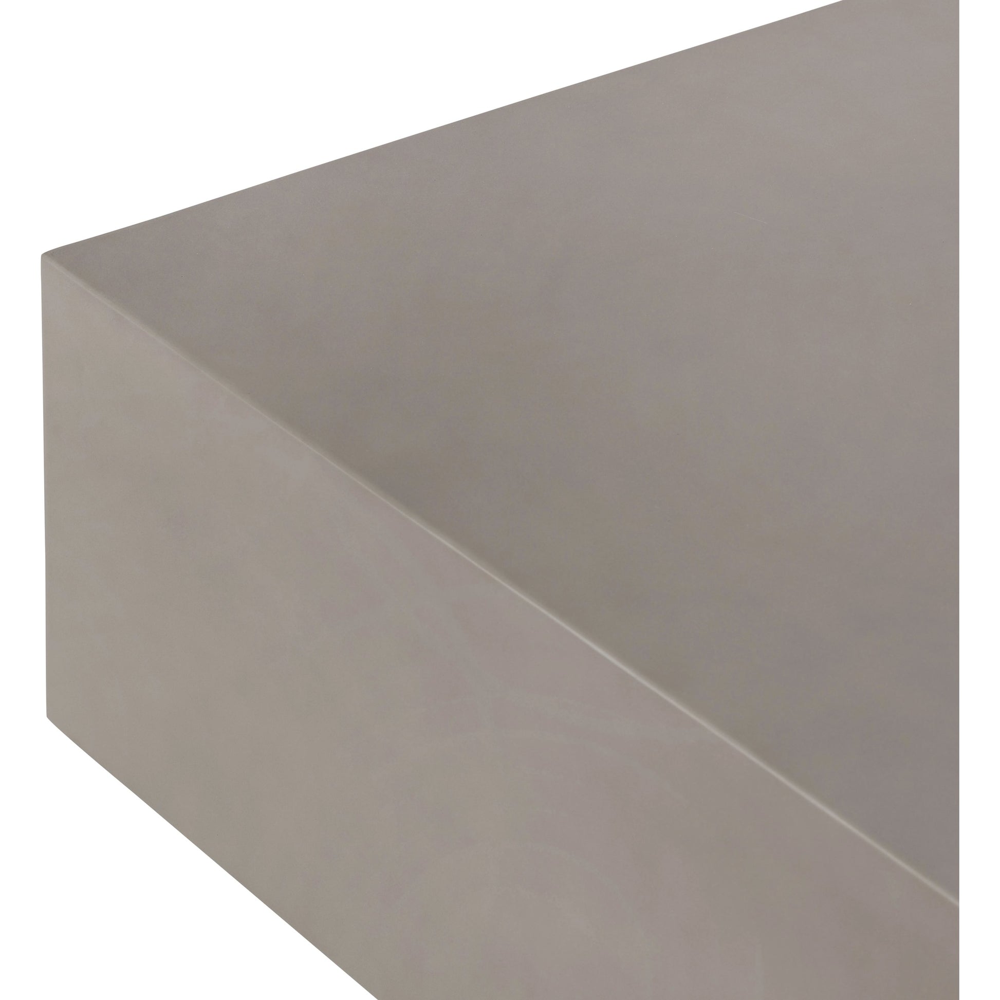 Otero Rectangular Outdoor Coffee Table by Four Hands. Made from concrete in a modern style.