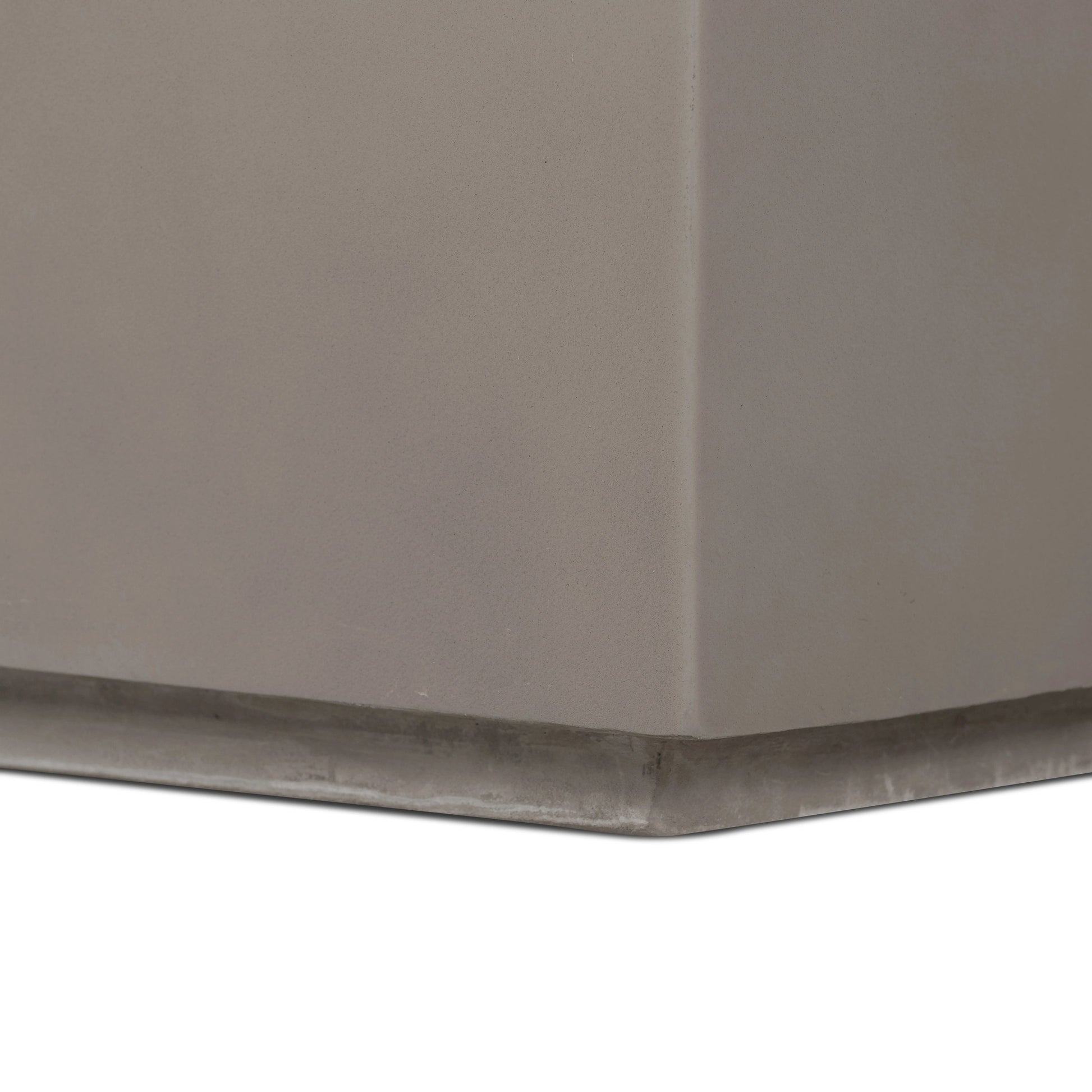 Otero Rectangular Outdoor Coffee Table by Four Hands. Made from concrete in a modern style.