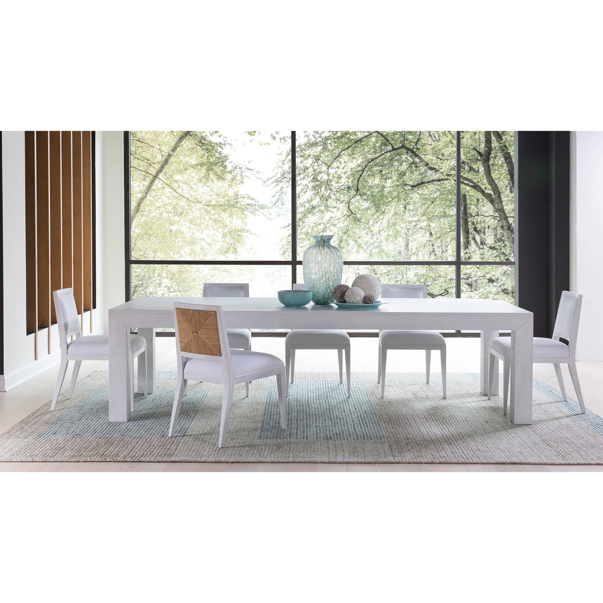 Osiris Rectangular Dining Table by Artistica Home in inverno. Made from unique in a transitional style.