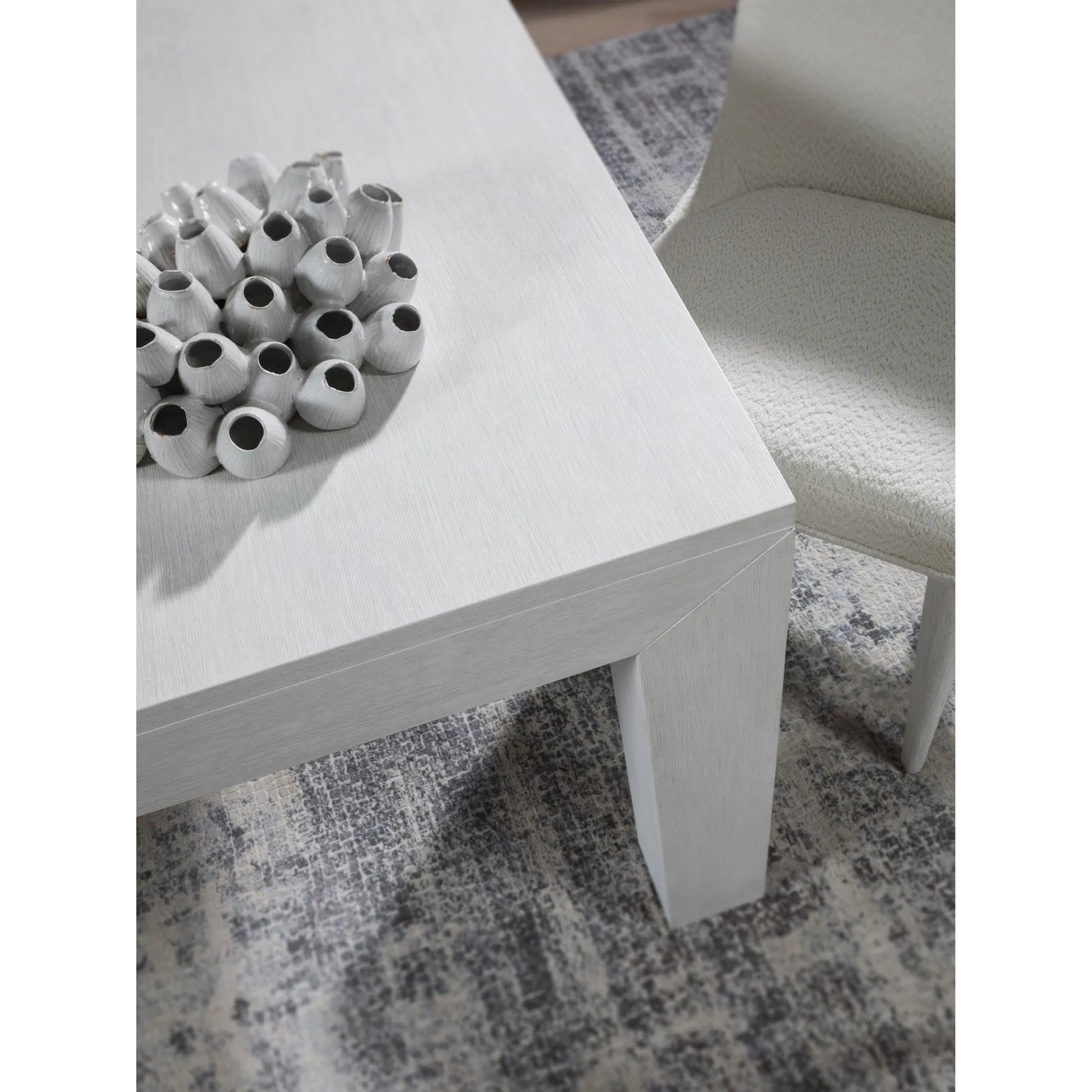 Osiris Rectangular Dining Table by Artistica Home in inverno. Made from unique in a transitional style.