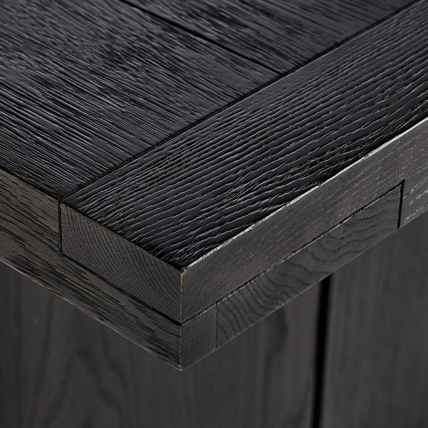 023 SI-2137690 | Closeup | Warby Dining Table by Four Hands. Made from unique in a modern style.