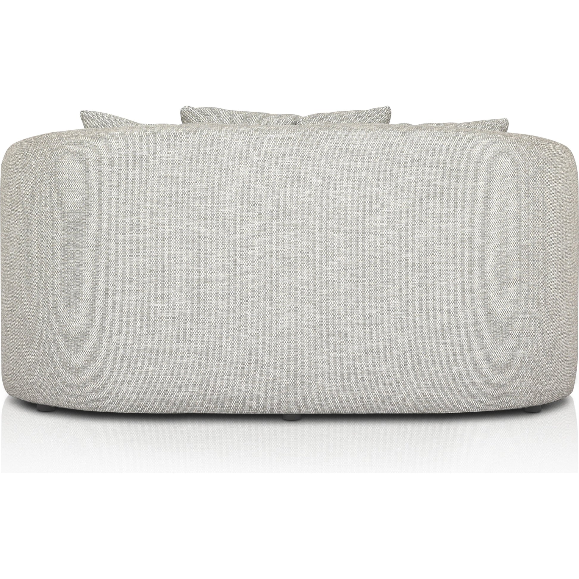 Opal Outdoor Daybed by Four Hands in faye sand. Made from 100% olefin, 59% polyurethane foam, 30% polyester fiber, 11% polyester fiber batting, 91% polyurethane foam pad, 9% polyester fiber batting in a modern style.
