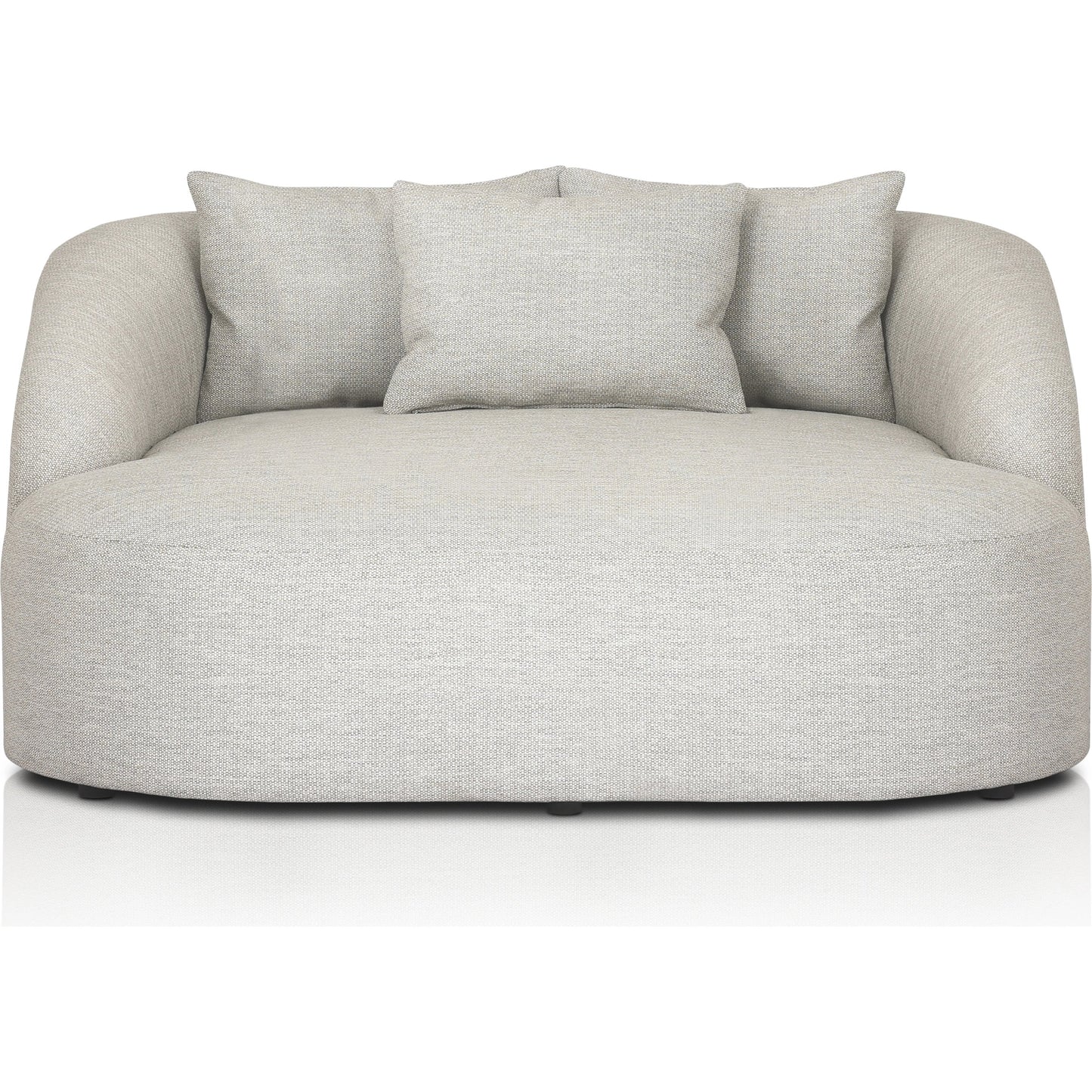 002 SI-2074546 | Additional Silo | Opal Outdoor Daybed by Four Hands in faye sand. Made from 100% olefin, 59% polyurethane foam, 30% polyester fiber, 11% polyester fiber batting, 91% polyurethane foam pad, 9% polyester fiber batting in a modern style.