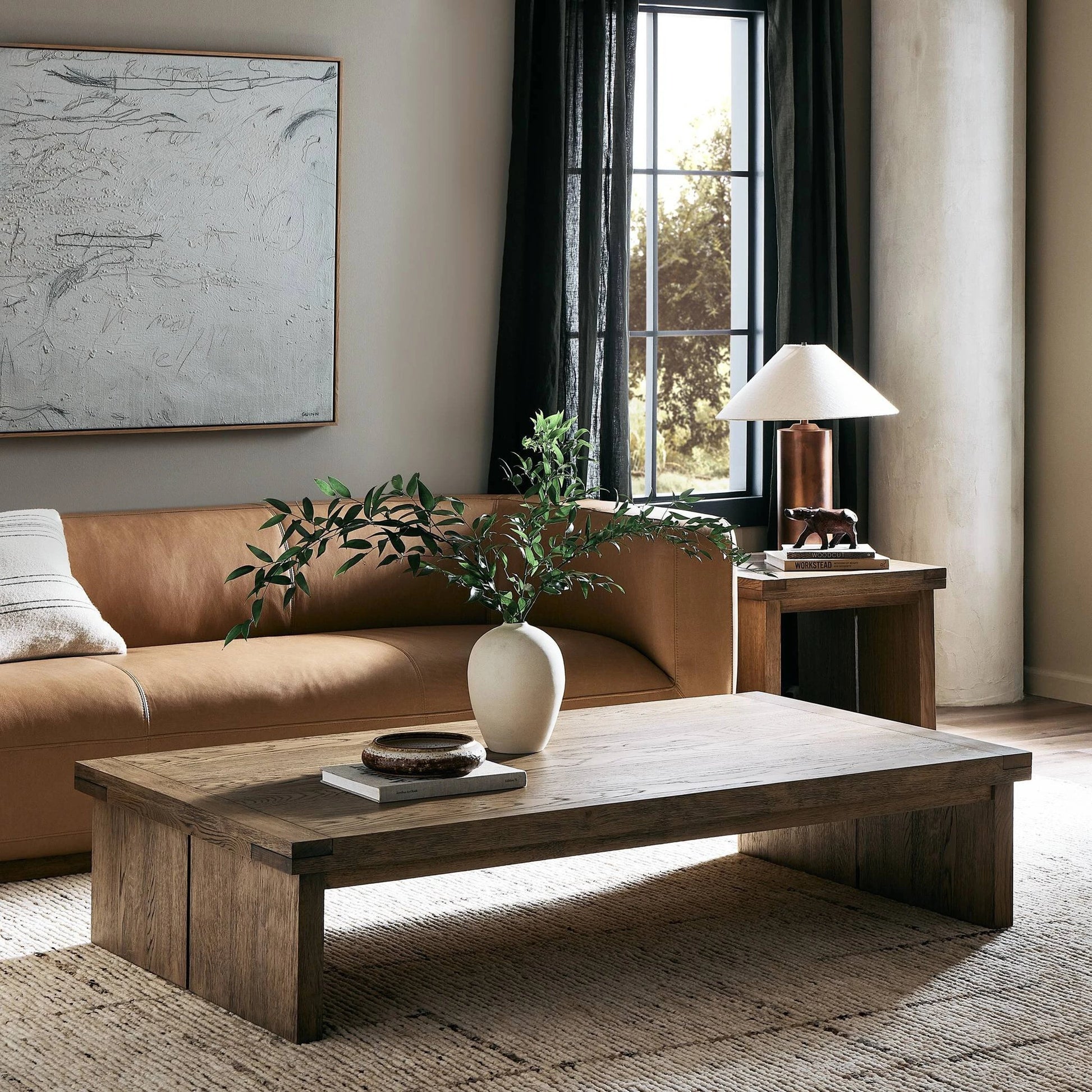 Warby Coffee Table by Four Hands. Made from unique in a modern style.