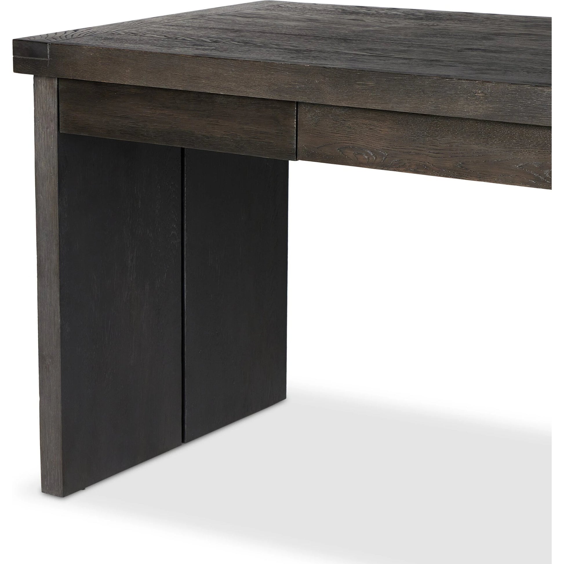 Warby Desk by Four Hands in worn oak. Made from oak veneer in a modern style.