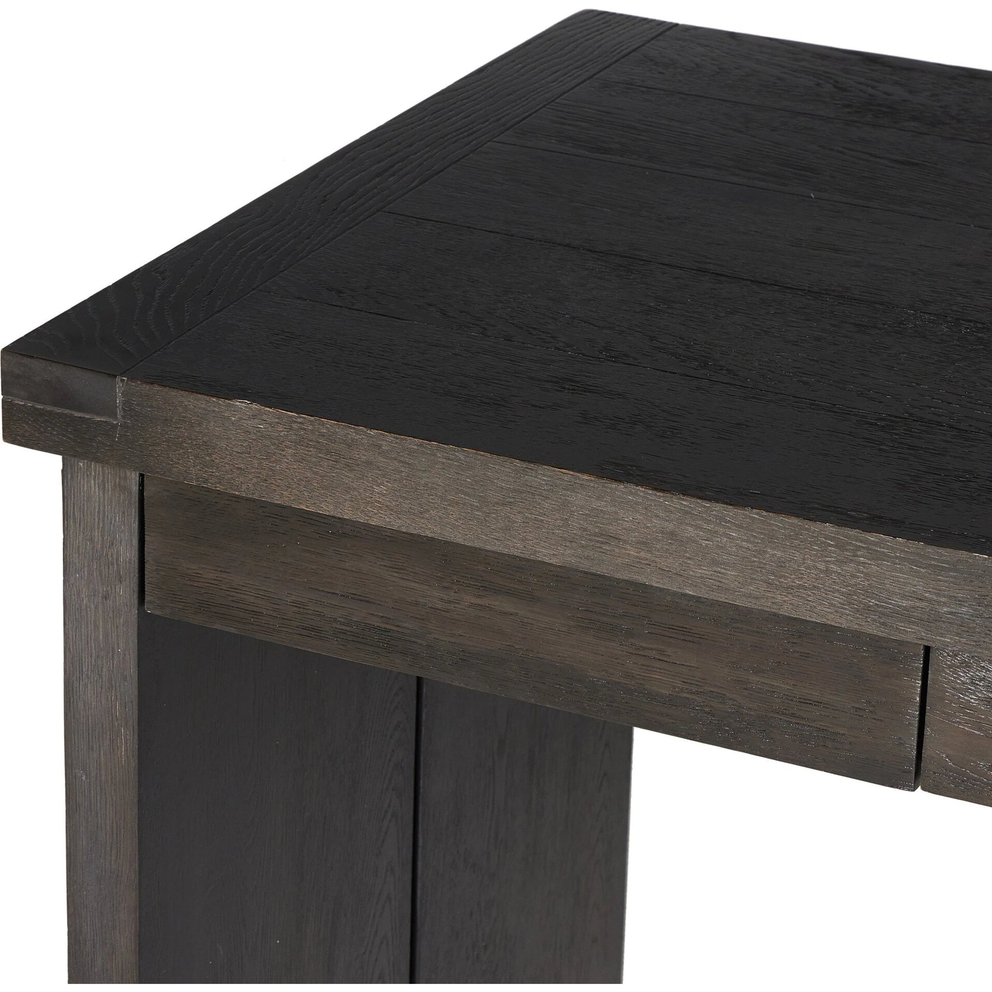 Warby Desk by Four Hands in worn oak. Made from oak veneer in a modern style.