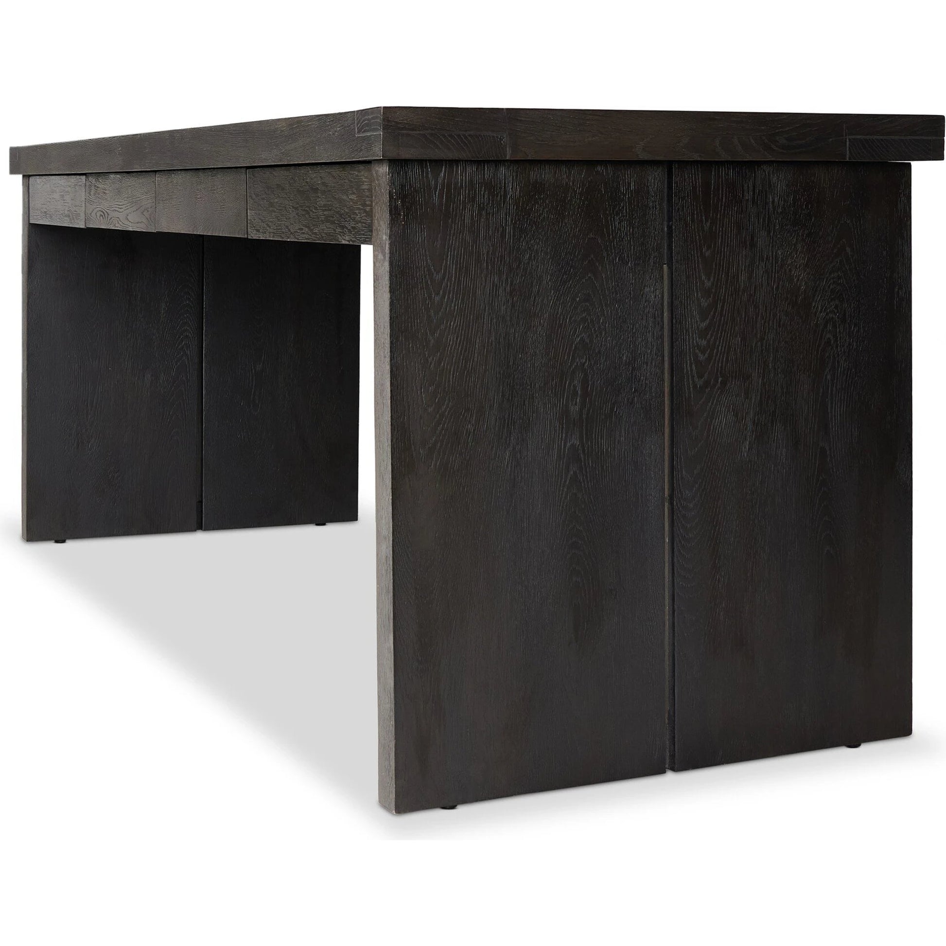 Warby Desk by Four Hands in worn oak. Made from oak veneer in a modern style.