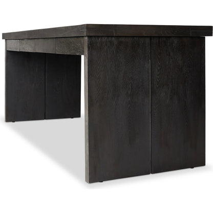 Warby Desk by Four Hands in worn oak. Made from oak veneer in a modern style.