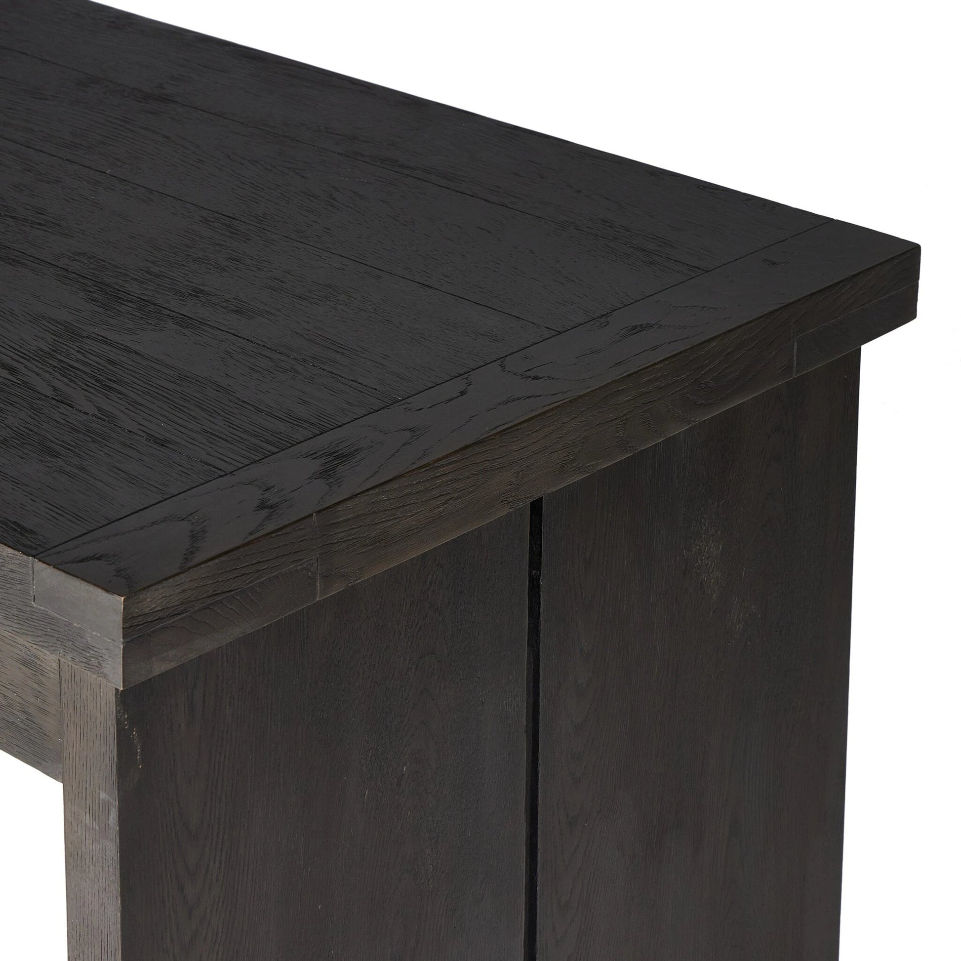 Warby Desk by Four Hands in worn oak. Made from oak veneer in a modern style.