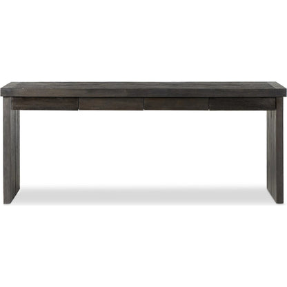 Warby Desk by Four Hands in worn oak. Made from oak veneer in a modern style.